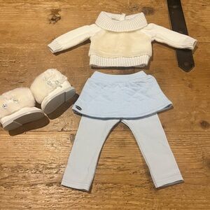 American Girl Winter Sweater Set